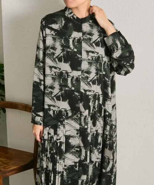 「ear PAPILLONNER」 「sumistyle」長袖衣装 FREE 緑であること レディース