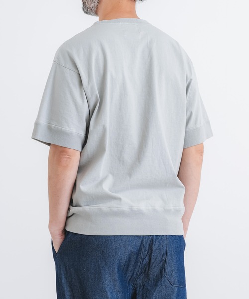 quadro tシャツ BDドライ度詰め天竺半袖クルーネックプルオーバー