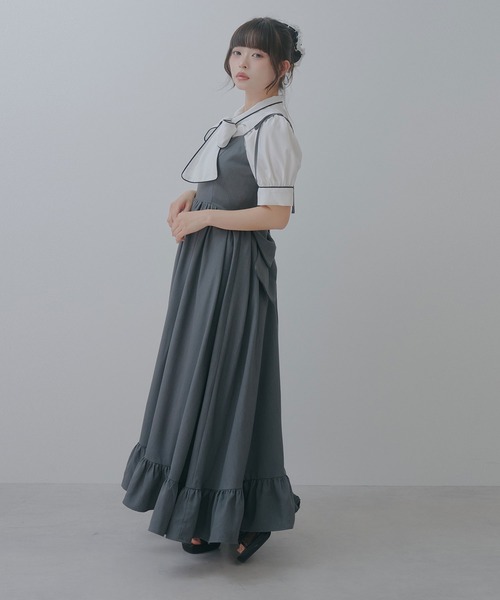 Lilymel（リリメル） ワンピース 夏 マルチWAYリボンロングキャミ
