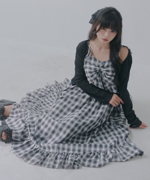 Lilymel（リリメル） ワンピース 夏 マルチWAYリボンロングキャミ