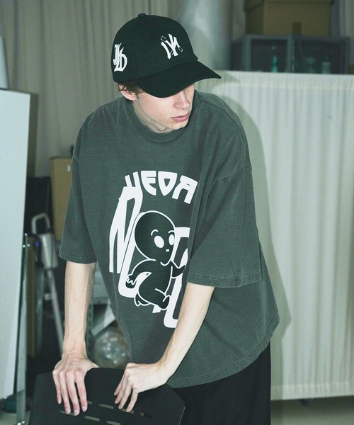 JieDa（ジエダ） tシャツ × NOCTO ARCHIVE 別注 ALIEN OVER SIZE TEE