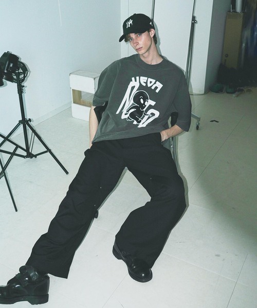 JieDa（ジエダ） tシャツ × NOCTO ARCHIVE 別注 ALIEN OVER SIZE TEE