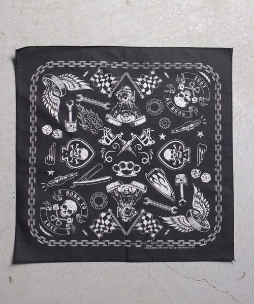 ANCHOR（アンカー） スカーフ バンダナ SKULL BANDANA メンズ