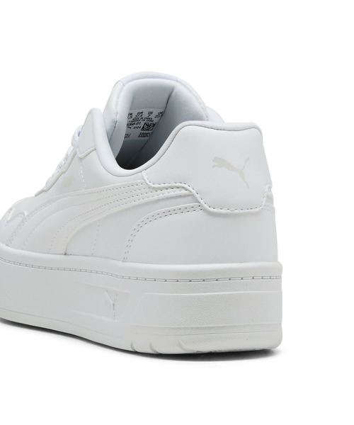 「PUMA」 ローカットスニーカー 23.5cm ホワイト×ブラック レディース_画像3