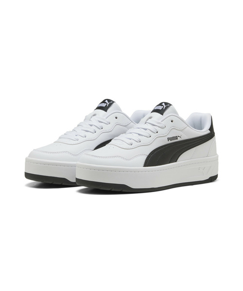 「PUMA」 ローカットスニーカー 23.5cm ホワイト×ブラック レディース_画像7