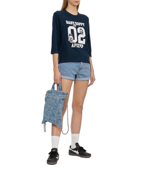 A BATHING APE（アベイシングエイプ） リュック FREE ライトインディゴ