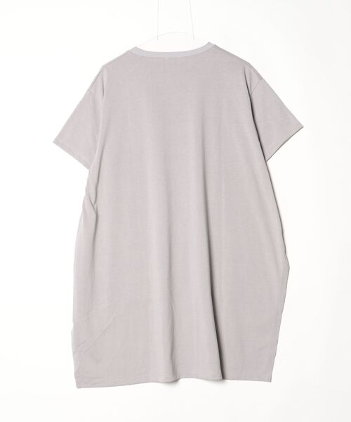 「maillot」 半袖カットソー 0 グレー レディース_画像2