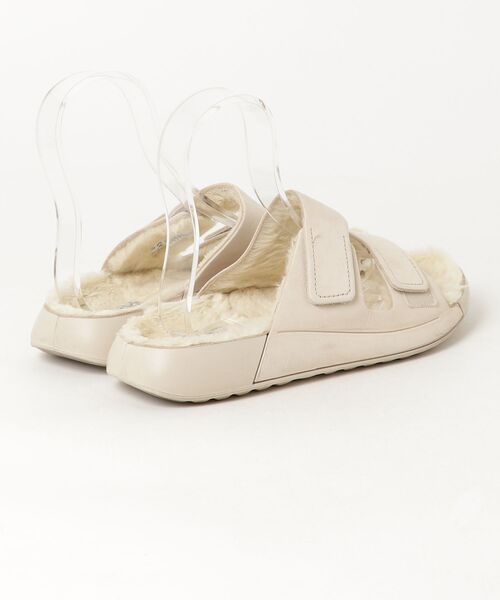 「ECCO」 フラットサンダル 38 ストーン レディース_画像2
