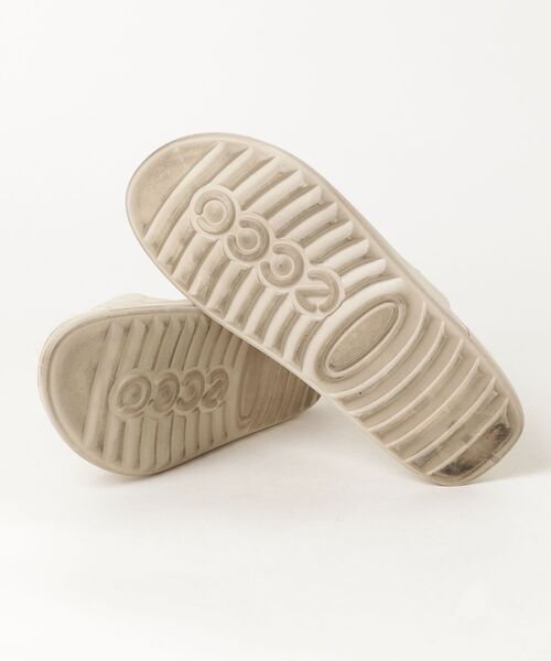 「ECCO」 フラットサンダル 38 ストーン レディース_画像3
