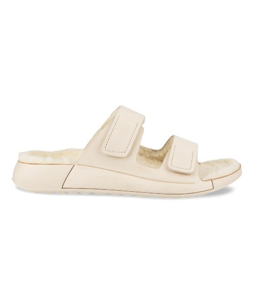 「ECCO」 フラットサンダル 38 ストーン レディース_画像4