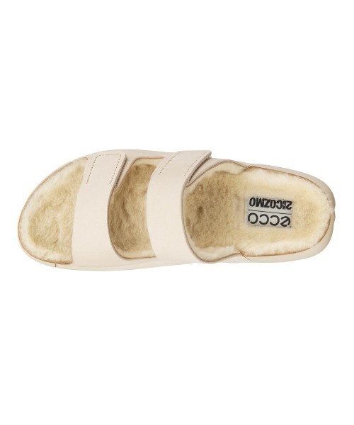 「ECCO」 フラットサンダル 38 ストーン レディース_画像5