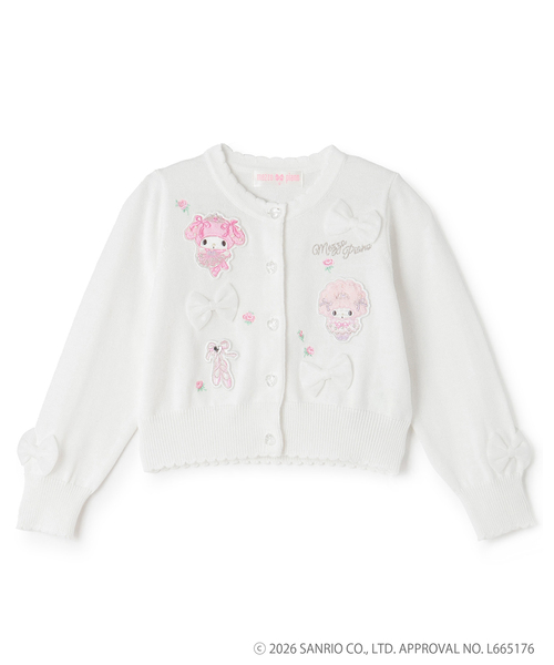 カーディガン 「マイメロディ/マイスウィートピアノ」カーディガン キッズ 子供服 女の子の画像