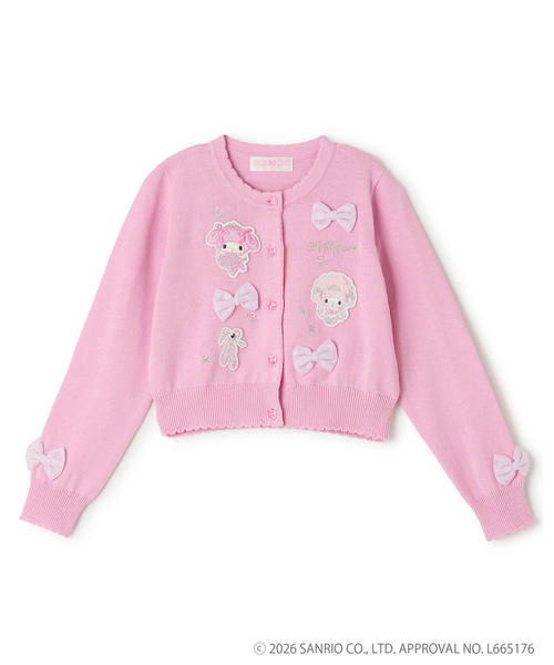 カーディガン 「マイメロディ/マイスウィートピアノ」カーディガン キッズ 子供服 女の子の画像