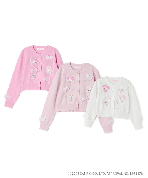 カーディガン 「マイメロディ/マイスウィートピアノ」カーディガン キッズ 子供服 女の子の画像