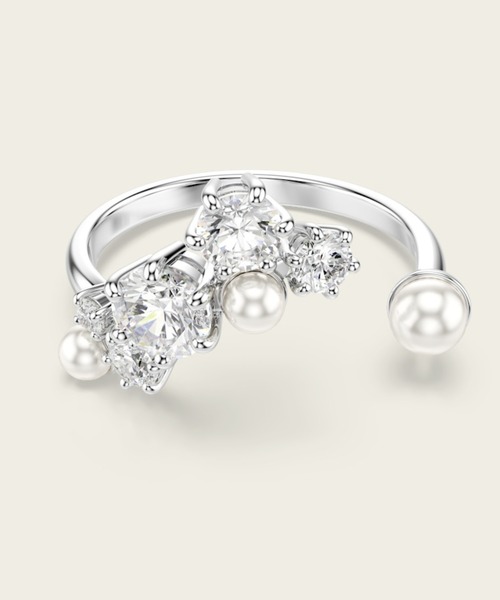 SWAROVSKI（スワロフスキー） リング 55 ホワイト レディース