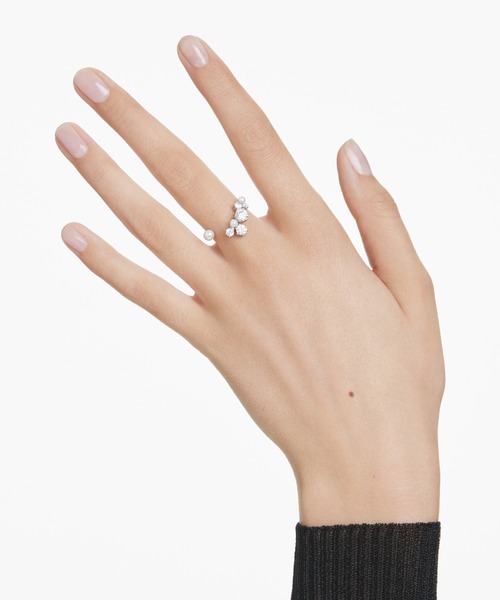 SWAROVSKI（スワロフスキー） リング 55 ホワイト レディース