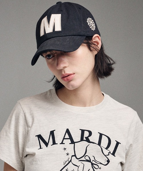 「Mardi Mercredi」 キャップ FREE アイボリー レディース_画像2