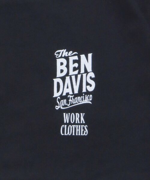 「BEN DAVIS」 半袖Tシャツ MEDIUM ブラック メンズ_画像7