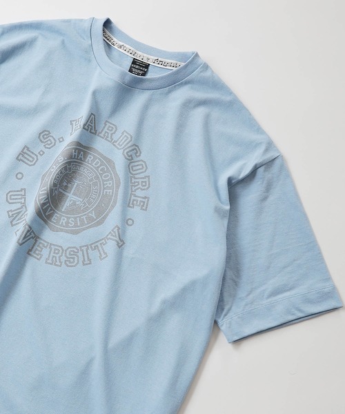 「NUMBER (N)INE」 半袖Tシャツ 3 サックスブルー メンズ_画像5
