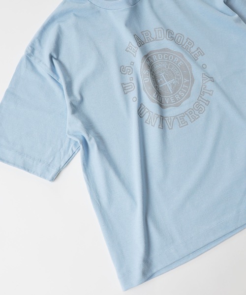 「NUMBER (N)INE」 半袖Tシャツ 3 サックスブルー メンズ_画像7