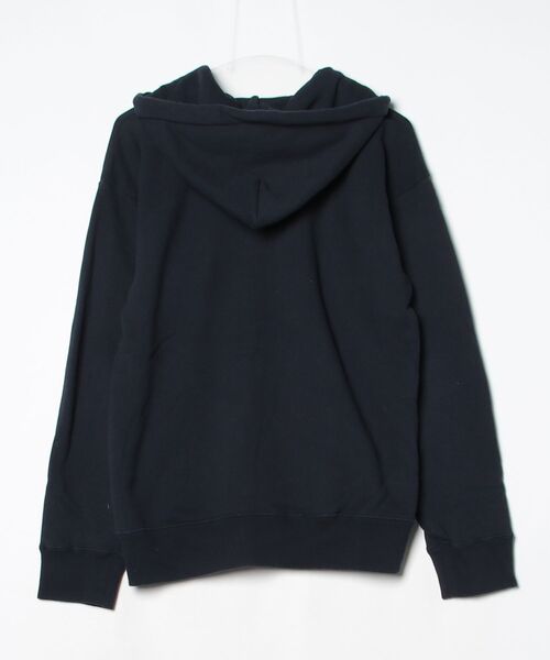 「chimala」 ジップアップパーカー M ネイビー レディース_画像2