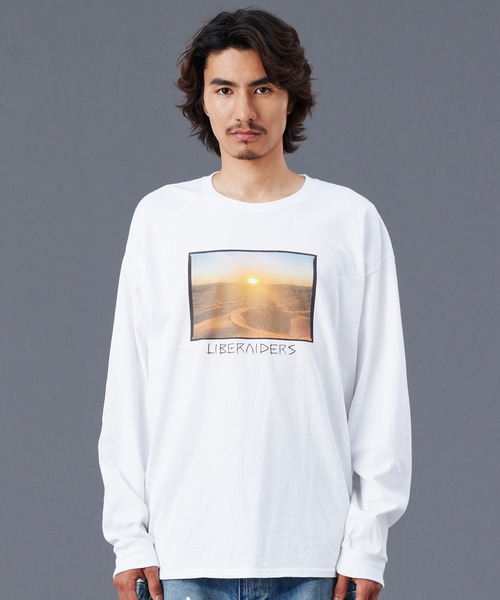 「Liberaiders」 長袖Tシャツ L ブラック メンズ_画像6
