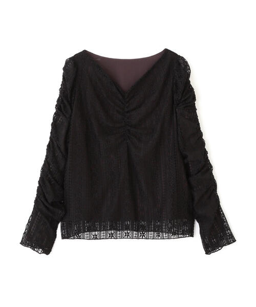 「PROPORTION BODY DRESSING」 長袖ブラウス SMALL ブラック レディース_画像2