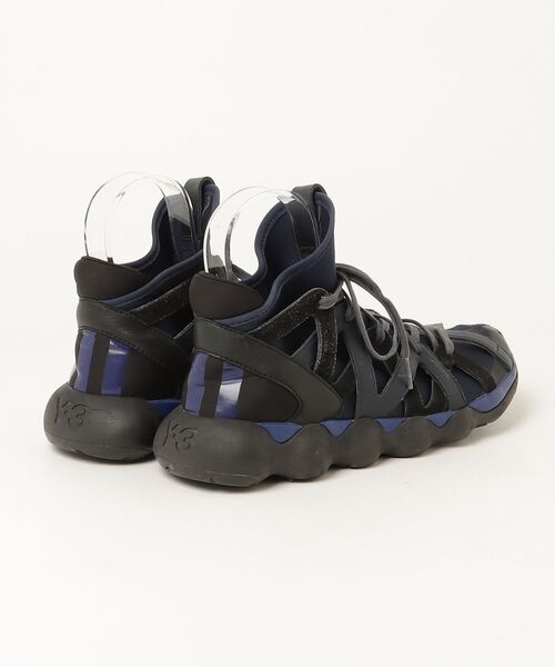 Y-3 「Y-3」 ハイカットスニーカー 26cm ブラック メンズ : ZOZOTOWN
