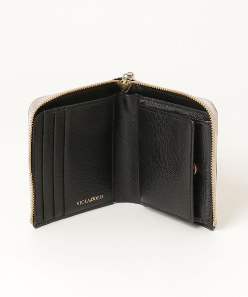 「VIOLAd'ORO」 財布 - グレー レディース_画像4