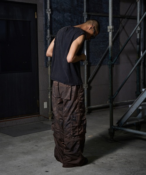 「ANDER HUNK」 カーゴパンツ SMALL ブラウン メンズ_画像7