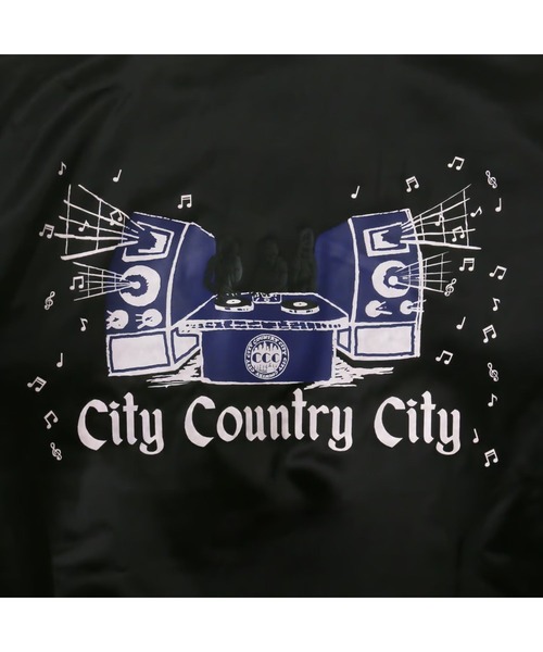 「CITY COUNTRY CITY」 ジャケット LARGE ブラック メンズ_画像4
