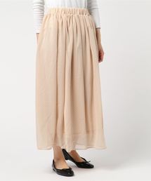 STYLEBLOCK（スタイルブロック） スカート ドット柄シフォンフレア