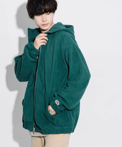 パーカー リサイクルフリースZIPパーカー レディース メンズ FRUIT OF THE LOOM パーカー リサイクルフリースZIPパーカー