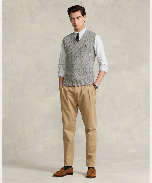 POLO RALPH LAUREN（ポロ・ラルフローレン） ベスト ジレ ケーブル