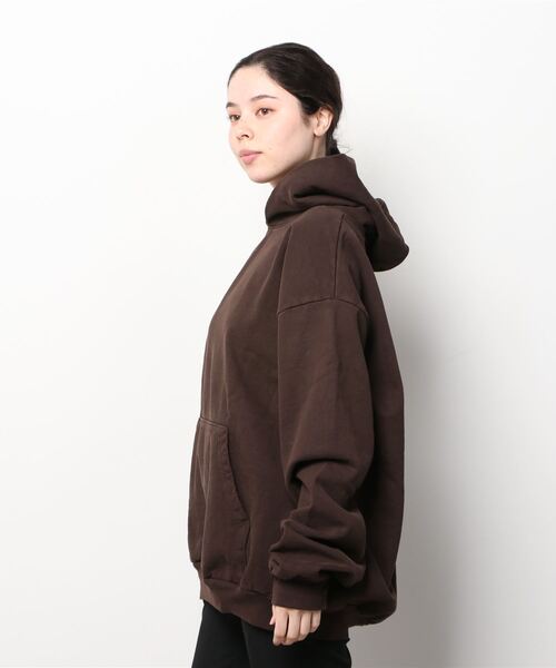 パーカー 「LOS ANGELES APPAREL」14オンス ガーメントダイ ヘビーフリース レディース メンズ LOS ANGELES APPAREL パーカー 「LOS APPAREL」14オンス