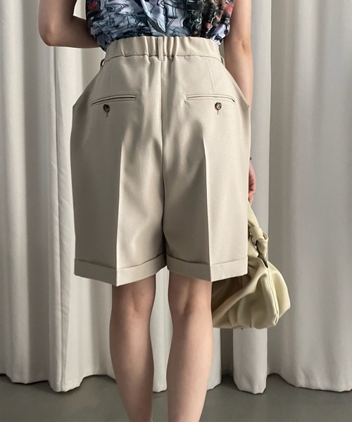 Ameri パンツ MEDI EDGE POCKET HALF PANTS レディース : ZOZOTOWN  