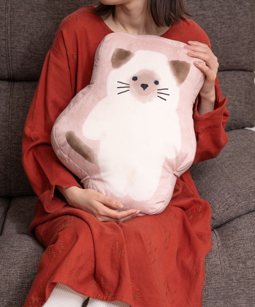 salle de bal クッション クッションカバー 「 nyan / ニャンデバル