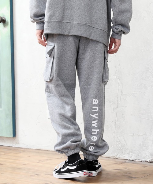 2022AW stussy sport スウェット カーゴパンツ ワンポイント パンツ
