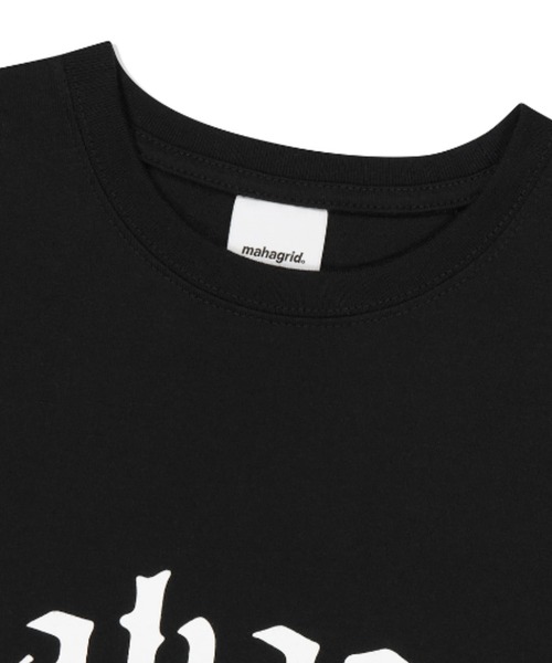 tシャツ 「mahagrid/マハグリッド」OVERLAP TEE/オーバーラップ 半袖 カットソー レディース メンズ MAHAGRID tシャツ 「mahagrid/マハグリッド」OVERLAP TEE