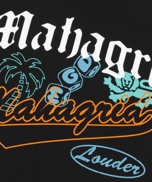MAHAGRID tシャツ 「mahagrid/マハグリッド」OVERLAP TEE