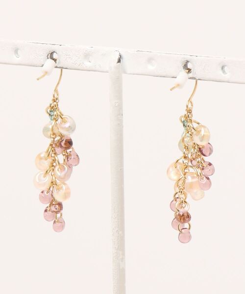カヤ ピアス 「カヤ」夏の花雫ピアス レディース : ZOZOTOWN Yahoo!店