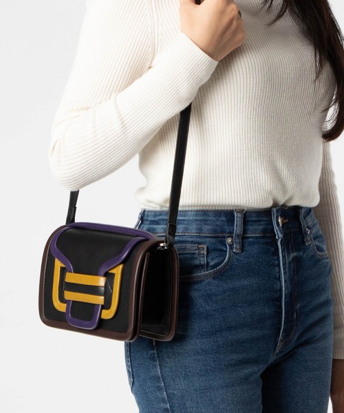 Drawer PIERRE HARDY ピエールアルディアルファハンドバッグ QV08_ALPHA_HANDBAG_-SHINY_CALF