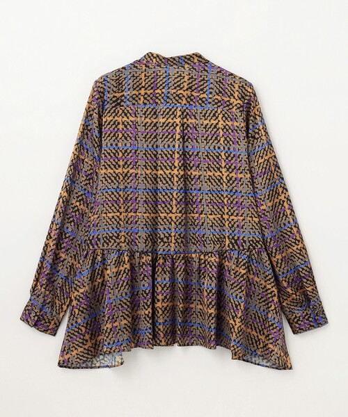 極美品✨グレースクラス ロングワンピース ヘリンボーン チェック