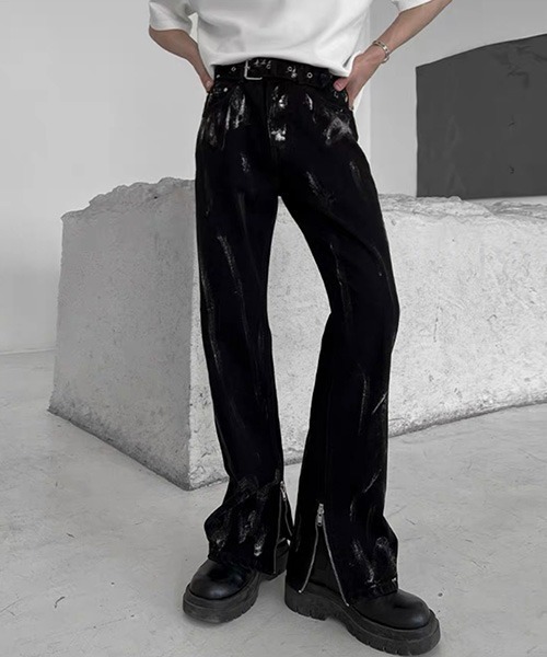 専用です！美品RHC裾ダメージジーンズ クロップド丈デニムRonHermanvi 専用です！美品RHC裾ダメージジーンズ クロップド丈デニム