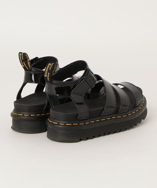 【関税込み】Dr. Martens フラットサンダル Dr.Martens 「Dr. Martens」 フラットサンダル 36 ブラック