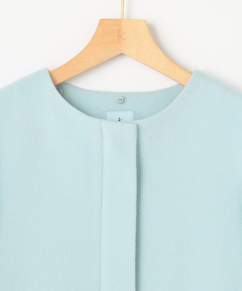 組曲（KUMIKYOKU） コート アウター 2WAYショートビーバー フーテッド