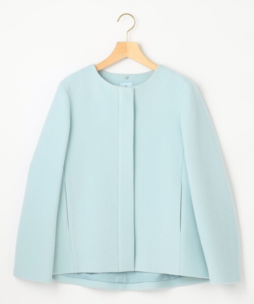 組曲（KUMIKYOKU） コート アウター 2WAYショートビーバー フーテッド