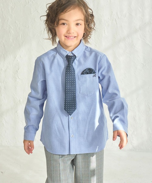 シャツ　ロペ　新品 ROPE' PICNIC ブラウス シャツ 「BOYS」セレモニーシャツ キッズ