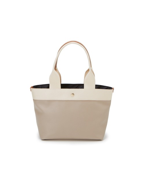 ★極美品★トプカピ リプル ロングハンドル B5 トートバッグ アイボリー TOPKAPI(トプカピ)の【ドラマ着用】【Breath TOPKAPI】RIPPLE
