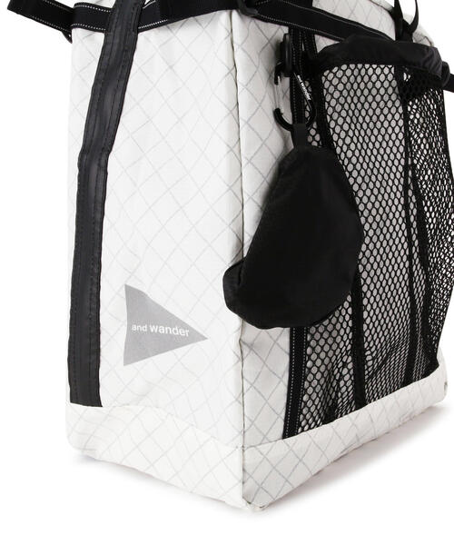 and wander（アンドワンダー） トートバッグ ECOPAK 30L 3way tote bag